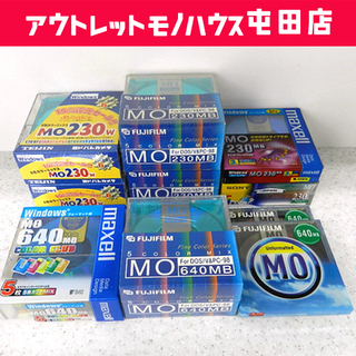 新品保管品 新品保管品 各社 MO ディスク 230MB/30枚...