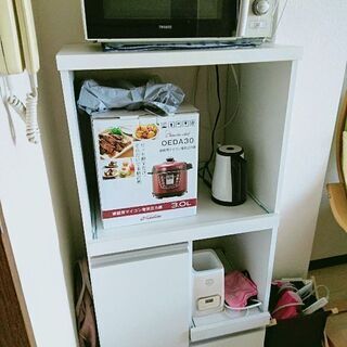 家電収納便利ラック!