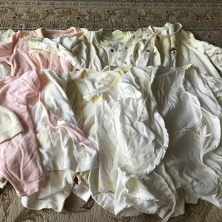 新生兒用服帽子手袋12点の画像