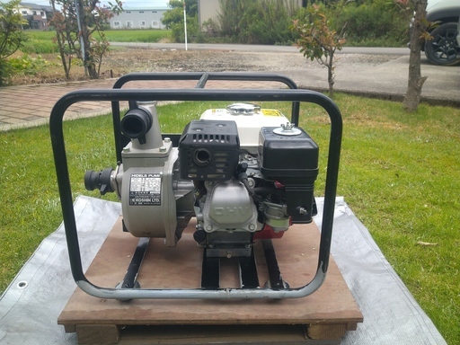 値下げ!　エンジンポンプ　取扱説明書あり　ホースなどおまけ付き