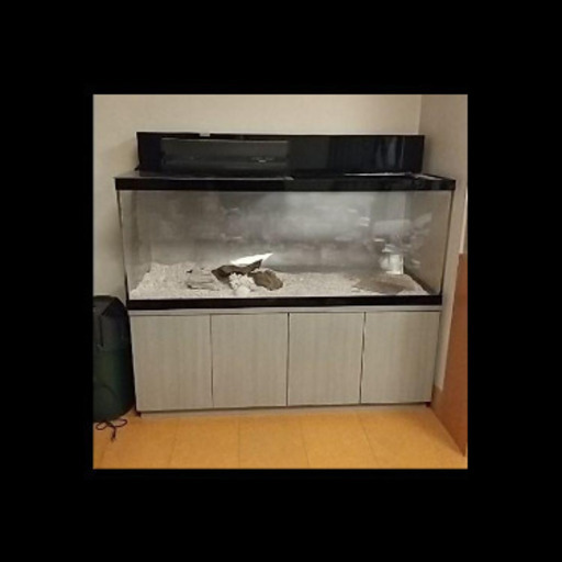 【特注品】アクリル大型水槽（150＊60＊60）・濾過一式・水槽台セット