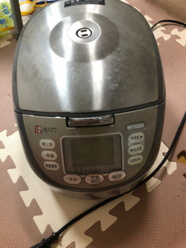 炊飯器中古タイガー土鍋HI炊飯ジャー取引中止中