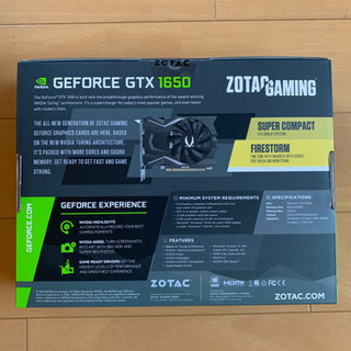 ZOTAC GAMING GeForce GTX 1650 OC GDDR6