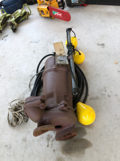 エバラの水中ポンプ　制御盤