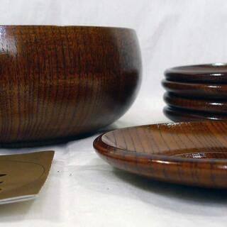 漆器　菓子器／盛皿　茶托揃セットの画像
