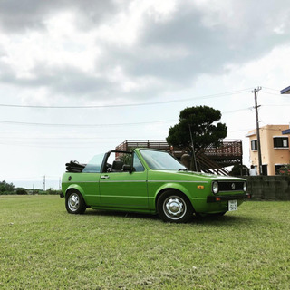 ゴルフ1 カブリオ 16V 5MT載換　4ナンバー登録　公認取得済み
