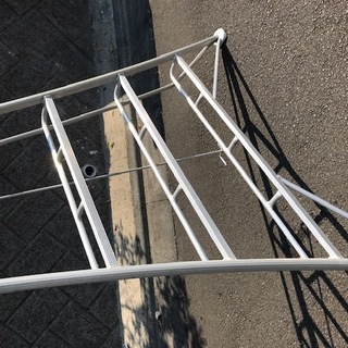 引き取り限定　ガーデニング　アルミ三脚脚立　３．６メートル　長谷川工業製　ＧＳＣ-360Ｔ　グリーンステップA　の画像