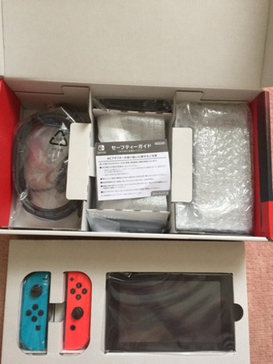 新品未使用 任天堂スイッチ 保証1年付き