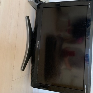美品 SHARP AQUOS液晶カラーテレビ