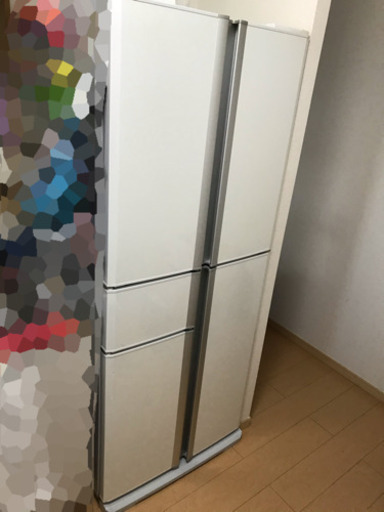 【受け渡し決定済】三菱電機 MR-A37NF-W [冷蔵庫 フレンチドア]