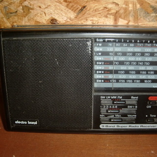 激レア！9　BRAND super　radio　receiver...