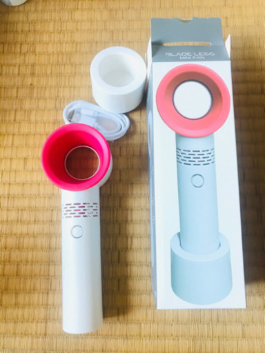 羽なしハンディ扇風機