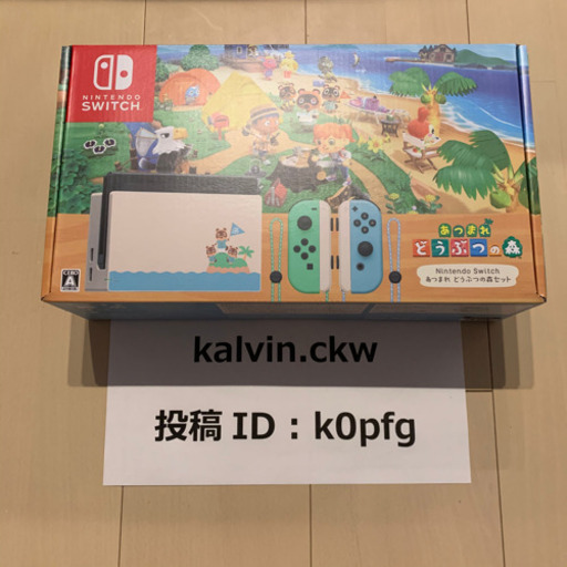任天堂 SWITCH あつまれ どうぶつの森 セット