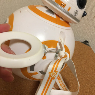 【8/21(金)まで！】値下げ【激レア】スターウォーズ　BB8 ポップコーンバケット　バケツ　ディズニーランド　bb-8 の画像