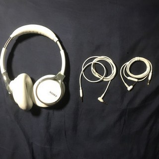 ソニーヘッドフォン　ホワイト