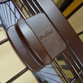 値下げ！！小型・中型犬 ペットケージ トイレ しつけ 幅124cm petio