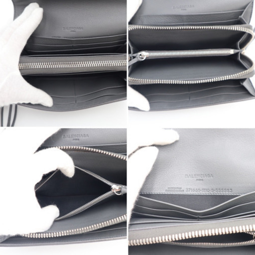 《BALENCIAGA/ペーパーマニージップアラウンド》Aランク 371661