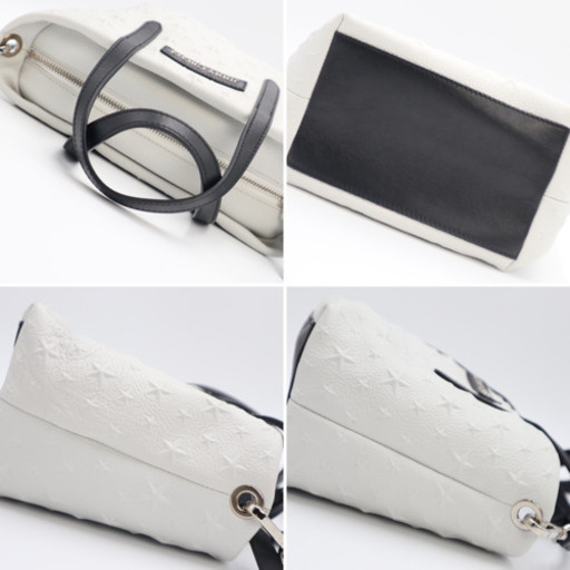 《JIMMY CHOO/スターエンボス ミニ2wayショルダーバッグ》Aランク