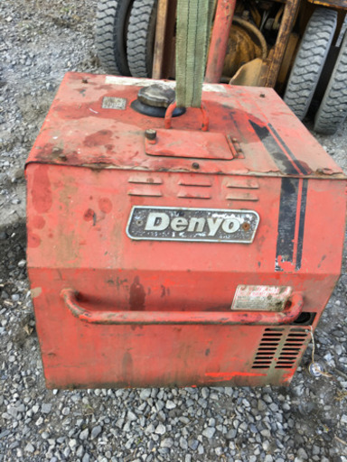 デンヨーパワー溶接機ID-1402サイクルエンジン