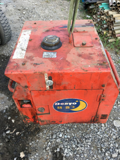 デンヨーパワー溶接機ID-1402サイクルエンジン