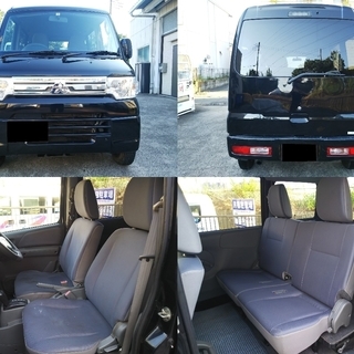 〓車検R4/8!!〓 ミニキャブバン ブラボーターボ★ハイルーフ★キーレスキー★前席P/W★人気のブラック★乗って帰れます♪【横浜市】の画像