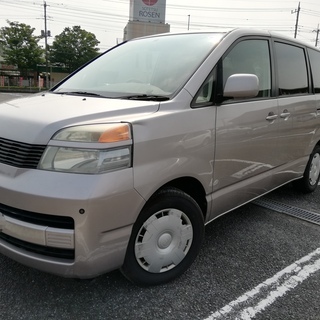ヴォクシィ 8人乗り 7.6万km 車検3/9 ローズ ナビ・E...