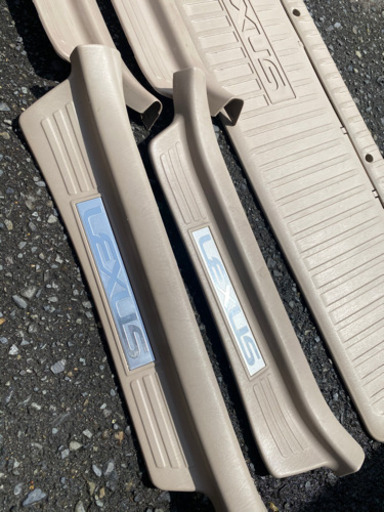 希少品　入手困難　廃盤ランクル100 LX470 スカッフプレート