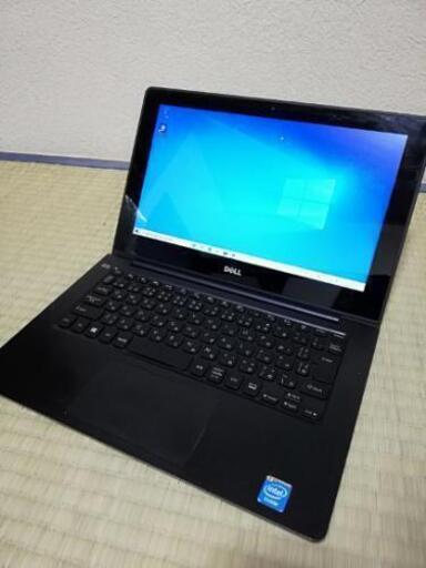 【格安！タッチパネル搭載ノートPC！】持ち運びにも便利な11インチ♪　DELL　ノートパソコン　Windows10　セットアップ済みですぐ使える♪　PC 無線LAN　Wi-Fi　バッテリー稼働可能　タッチでスマホやタブレットのようにも
