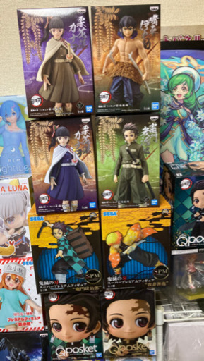 『他のサイトで購入者決定』【国内正規品】【未開封】鬼滅の刃 フィギュアセット 8点
