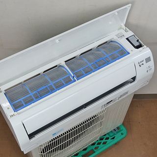 【取引完了】【取付工事費含み】MITSUBISHI【MSZ-GV2216-W】三菱電機 霧ヶ峰 ルームエアコン おもに6畳用 R32冷媒 2016年製 中古品の画像