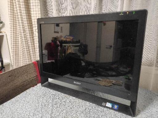ソニー　21.5インチテレビ　デスクパソコン