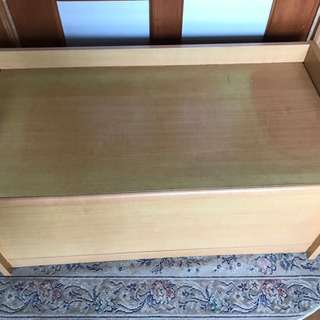 収納付き　ベンチの画像