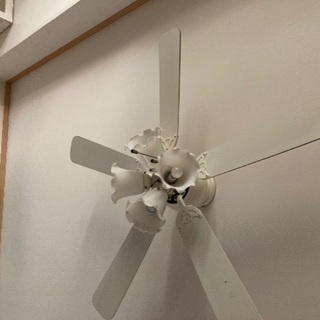ファン付き照明の画像