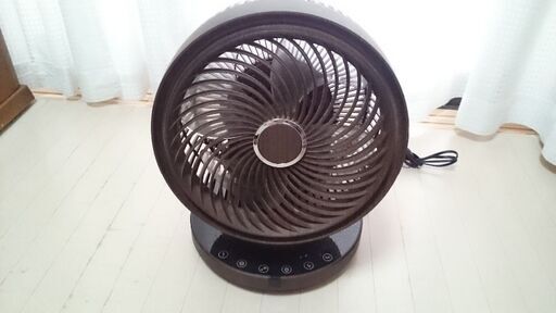 スリーアップ DCモーター搭載3Dターボサーキュレーター ダークウッド(木目調) CF-T1904DW 難あり