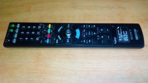 SONY ソニー　ビデオリモコン　RMT-B003J　(適用機種:BDZ-T50 BDZ-T70 BDZ-T90 BDZ-X90 BDZ-A70
