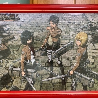 進撃の巨人　パズル完成品