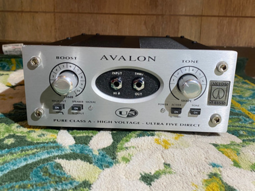 U-5 アバロンデザイン ピュアクラスA ウルトラ ファイブ ダイレクト ボックス AVALON DESIGN U5 U5AVALON