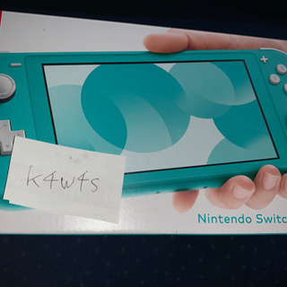 引き渡し相手決まりました。新品未開封　ほぼ定価　任天堂Switchライト　ターコイズ③の画像