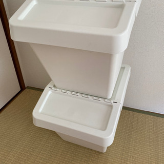 IKEA ゴミ箱 60L 2個セットの画像
