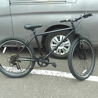 クロスバイク 26インチ 6段変速 ブラック 札幌 東区