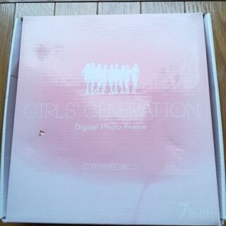 【新品未使用】少女時代　デシタルフォトフレームの画像