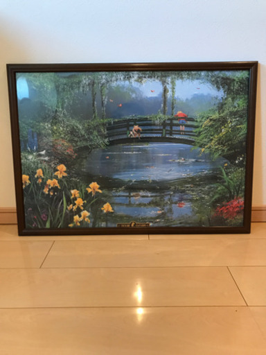 クラッシックプーさん　絵画　額付き