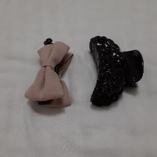 髪留め★黒は未使用