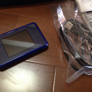 【近々処分最終値下】外箱説明書付☆WiMAX 2+Speed Wi-Fi NEXT WX03ブルーの画像