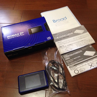 【近々処分最終値下】外箱説明書付☆WiMAX 2+Speed W...