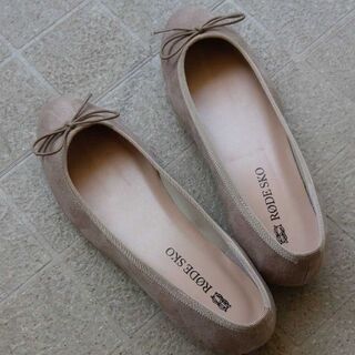 RODE SKO ベージュ バレエシューズ パンプス