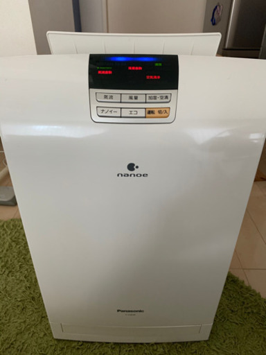 【中古】加湿空気清浄機 パナソニック F-VXE40