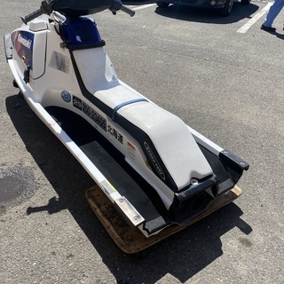 KAWASAKI！ジェットスキー！JF650A！エンジン始動OK！バッテリー欠品の画像