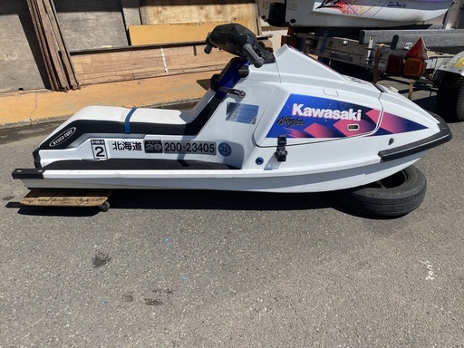 KAWASAKI！ジェットスキー！JF650A！エンジン始動OK！バッテリー