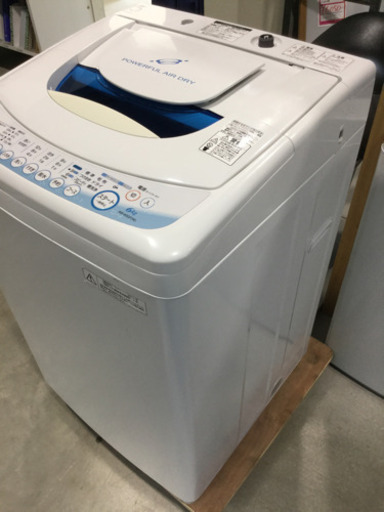 TOSHIBA 6.0kg全自動洗濯機　AW-60GF(W) 2011年